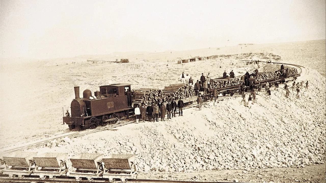 Suriye'deki Tarihi Hicaz Demir Yolu