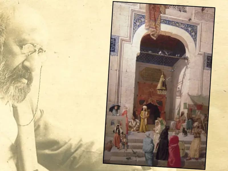 Osman Hamdi Bey'in "Cami Kapısında" Tablosu Müzayedeye Çıkıyor