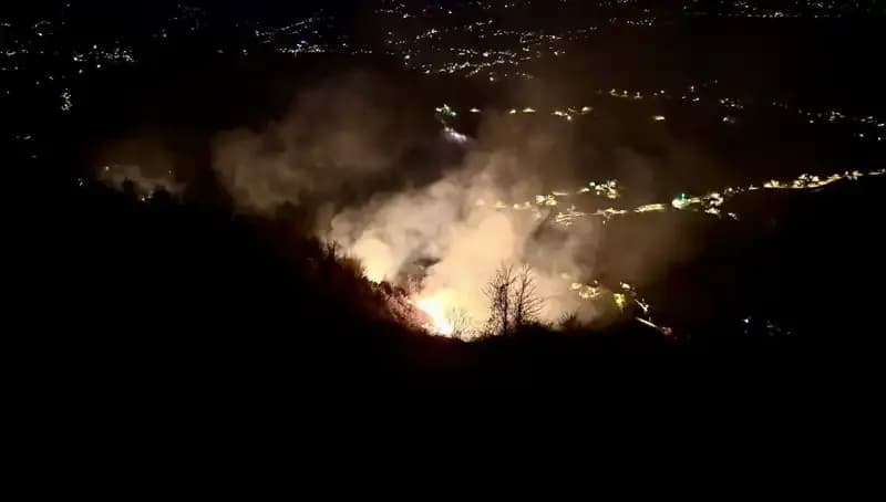 Trabzon'da Korkutan Olay: Ormanlık Alanda Örtü Yangını Çıktı