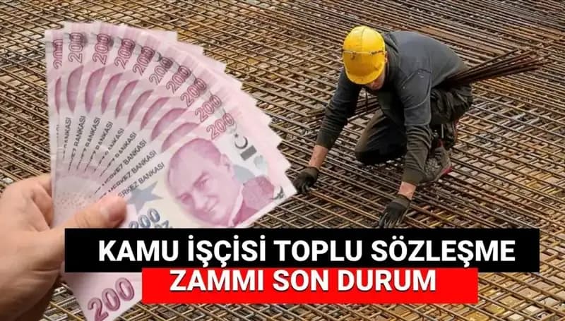 Kamu İşçisine Zam Teklifi Belli Oldu: Toplu Sözleşme Sonuçları Açıklandı!