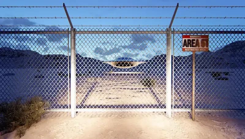 51. Bölge'nin Sırları Ortaya Çıkıyor: Çöl Ortasında Gizli Üs Mü Var?