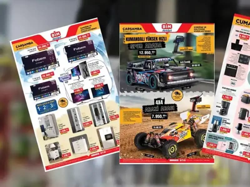 BİM 21-25 Mart Aktüel Kataloğu: Elektronik ve Şıklık Dolu Fırsatlar!