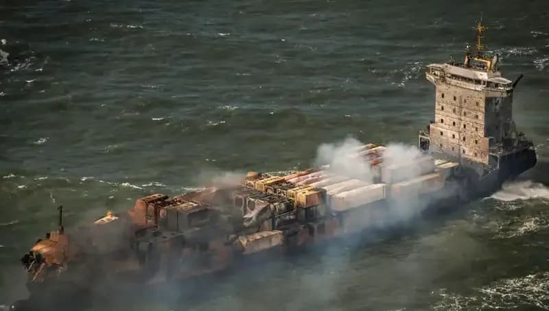 Kuzey Denizi'nde Olay! ABD Petrol Tankerine Çarpan Gemide 5 Rus Vatandaşı Bulundu