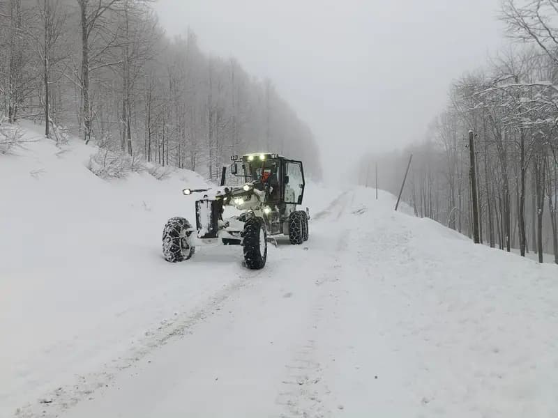 Ordu'da Kar Yağışı Nedeniyle Eğitime Ara Verildi
