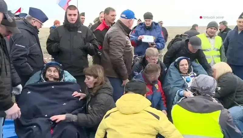 Astronot Frank Rubio, 9 Aylık Uzay Görevinden Dünya'ya Dönüşünü Kutladı