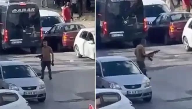 Başakşehir'de Pompalı Tüfekle Yaşanan Korkutucu Olay: Sokaklar Karıştı