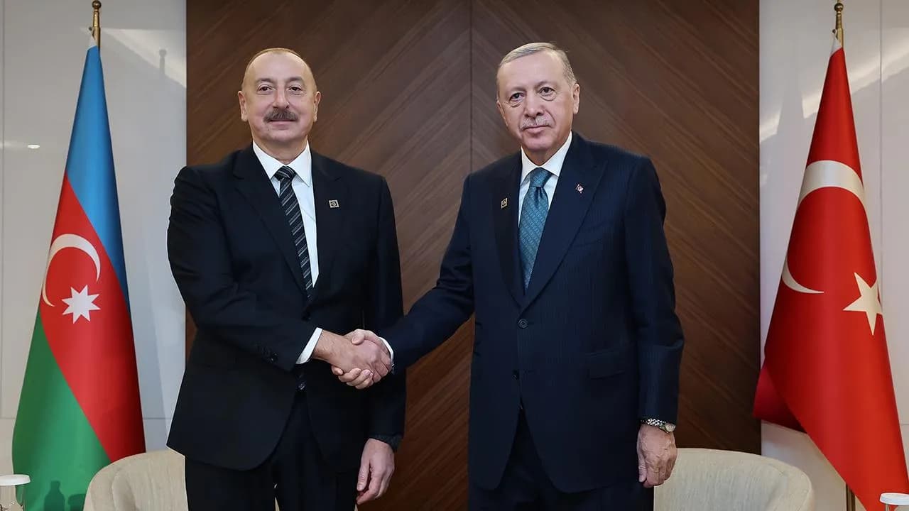 Cumhurbaşkanı Erdoğan, Aliyev ile Görüştü