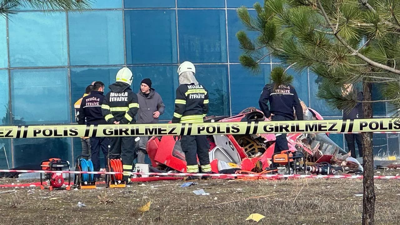Muğla'da Ambulans Helikopter Düşüşü: 4 Ölü