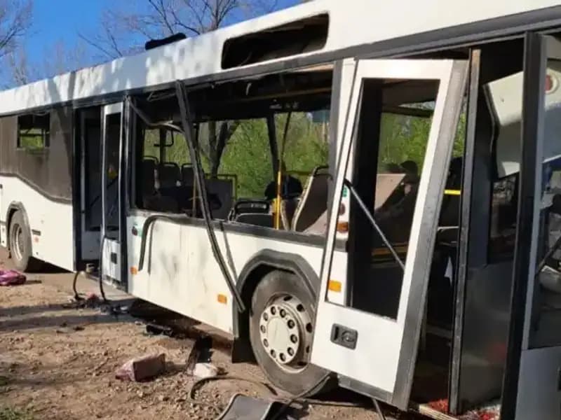 Rusya'nın İşçi Taşıyan Otobüsüne Düzenlenen Saldırı: 9 Ölü, Onlarca Yaralı