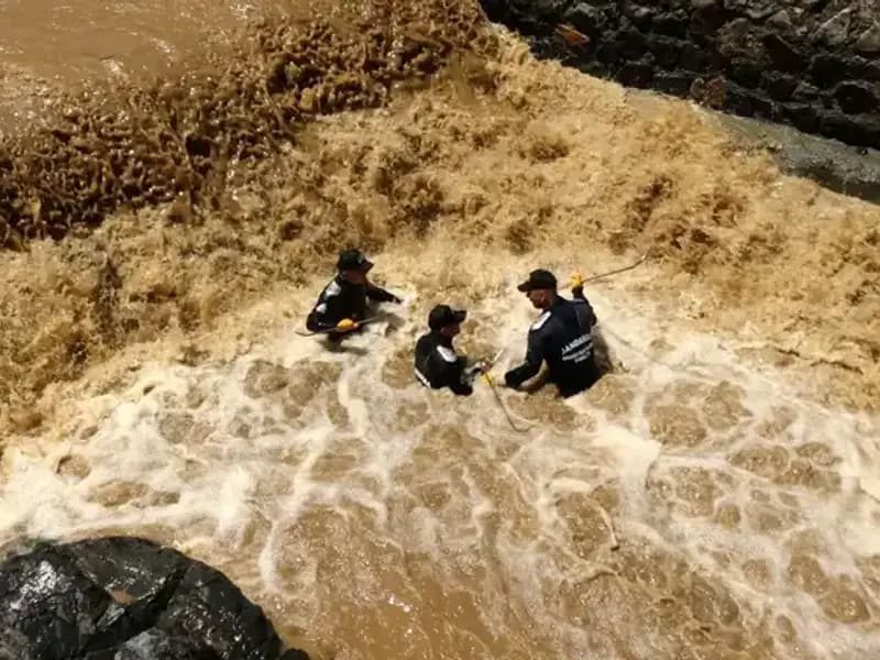 Trabzon’daki Sel Faciasında Kaybolan Kişinin Arama Çalışmaları Dördüncü Gününde Sürmekte