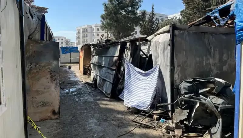 İşçilerin Kaldığı Konteynerde Yangın: Neler Yaşandı ve Sonrası
