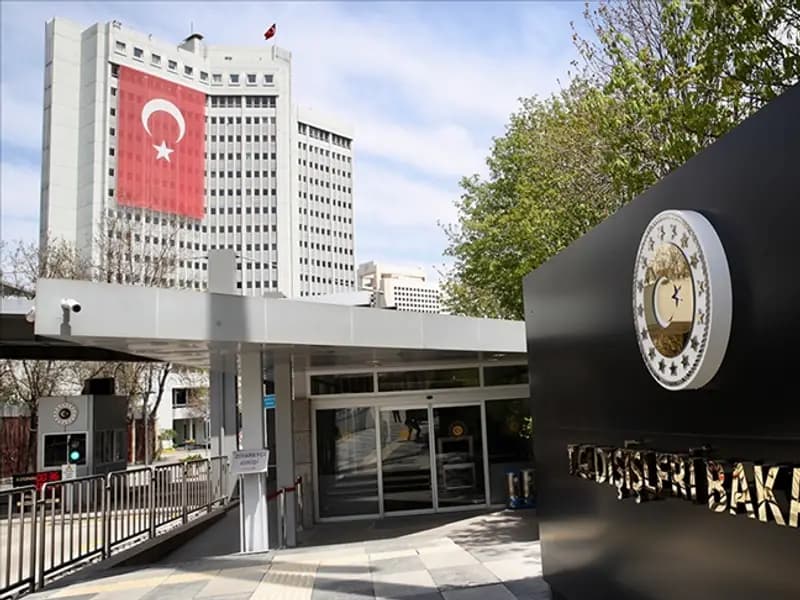 Dışişleri Bakanlığı'ndan Batı Şeria'daki Yerleşimci Teröre Kınama