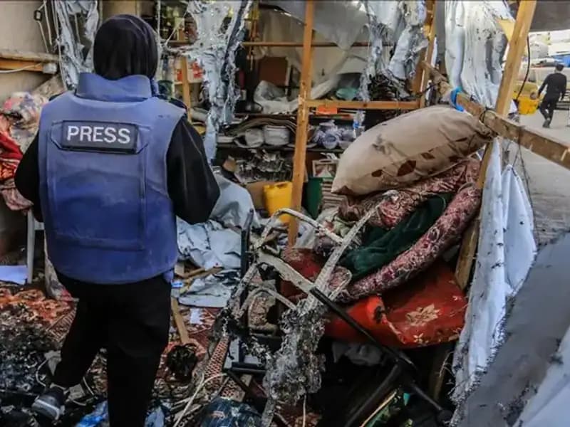 İsrail Askeri, Gazetecilerin Çadırını Hedef Aldığını Resmen Açıkladı!