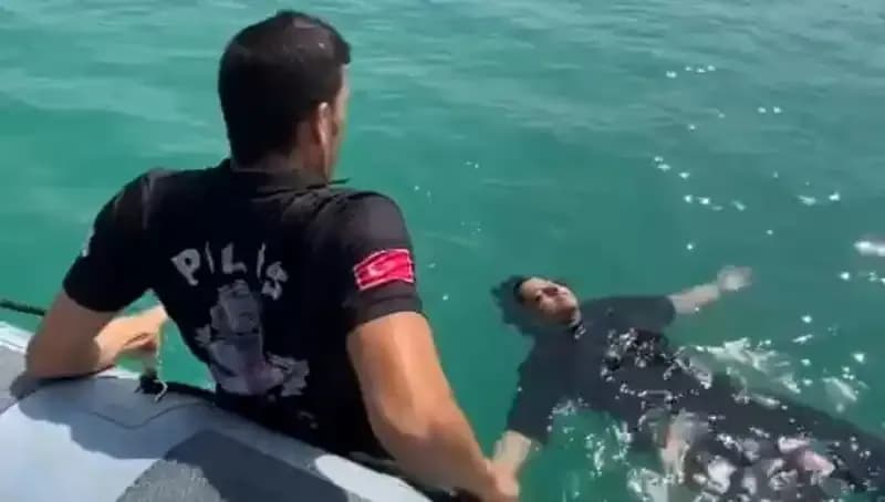 Baraj Gölünde Korku Dolu Anlar: Kadın Gemi Adamları Tarafından Kurtarıldı