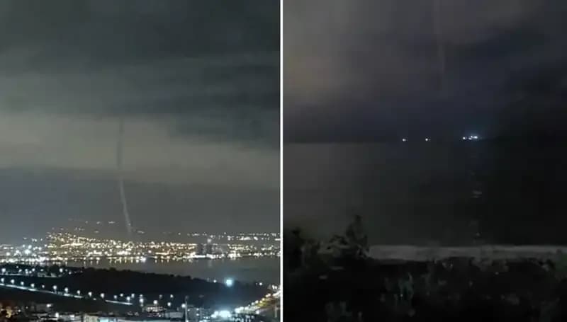 Akdeniz'de Aniden Ortaya Çıkan Hortumlar, Tatilcileri ve Balıkçıları Tedirgin Ediyor