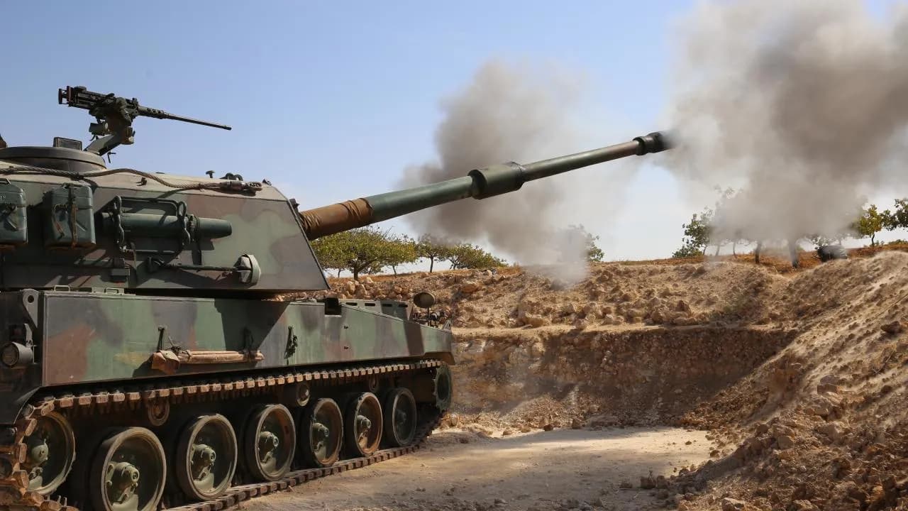 Suriye'nin kuzeyinde teröristlere operasyon düzenlendi.