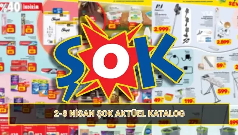 ŞOK Marketlerde 2-8 Nisan Kataloğu ile Temizlikte Yenilikler Sizi Bekliyor!