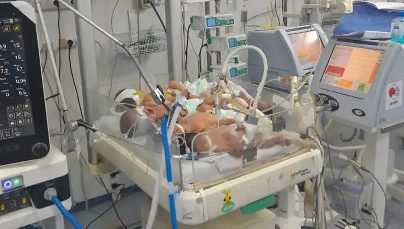 Gazzeli Doktorlar Çaresiz: Aynı Kuvözde Birden Fazla Bebek Hayat Mücadelesi Veriyor