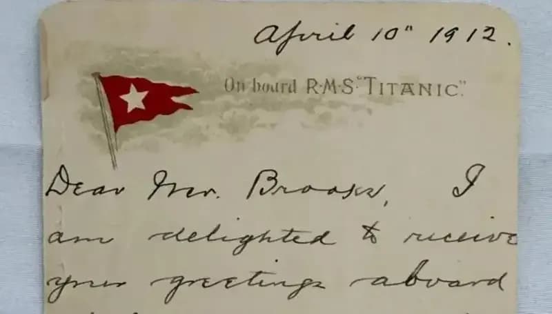 Titanik'in Kayıp Kehanet Mektubu: Günümüze Ulaşan Tek Örnek Satışta