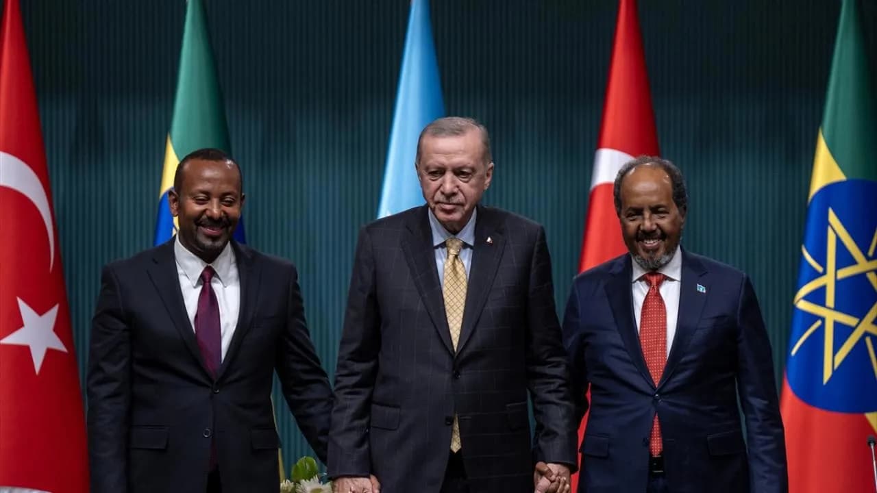 Türkiye Kritik Rol Oynayarak Somali-Etiyopya Gerginliğine Son Verdi