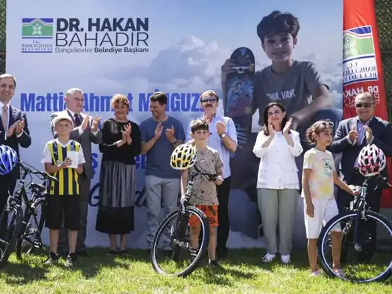 Bahçelievler'de Gençlerin Yeni Buluşma Noktası: Mattia Ahmet Minguzzi Skate Parkı Açıldı