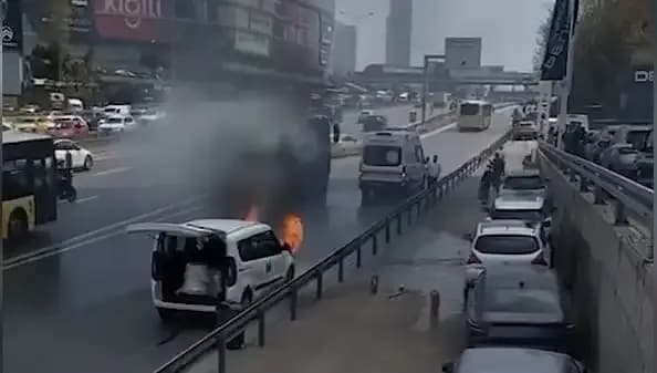 Yanan Araç Olayında TOMA ile İlk Müdahale: Detaylar Ortaya Çıktı