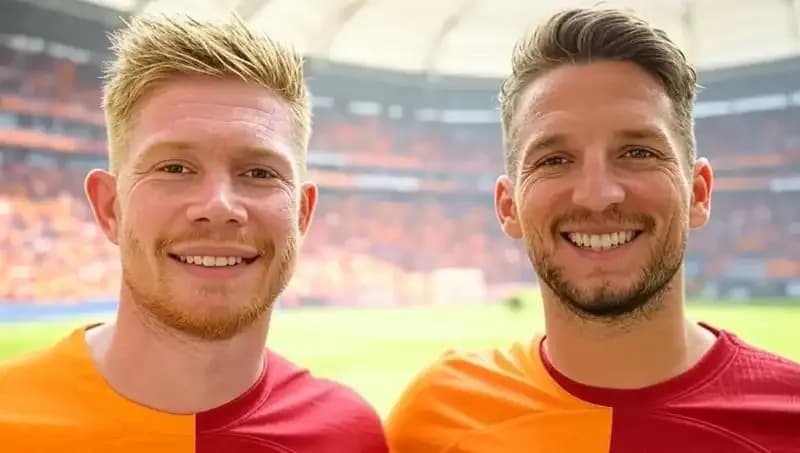 Galatasaray, Kevin De Bruyne Transferinde Mertens ile Stratejik Hamle Yapacak