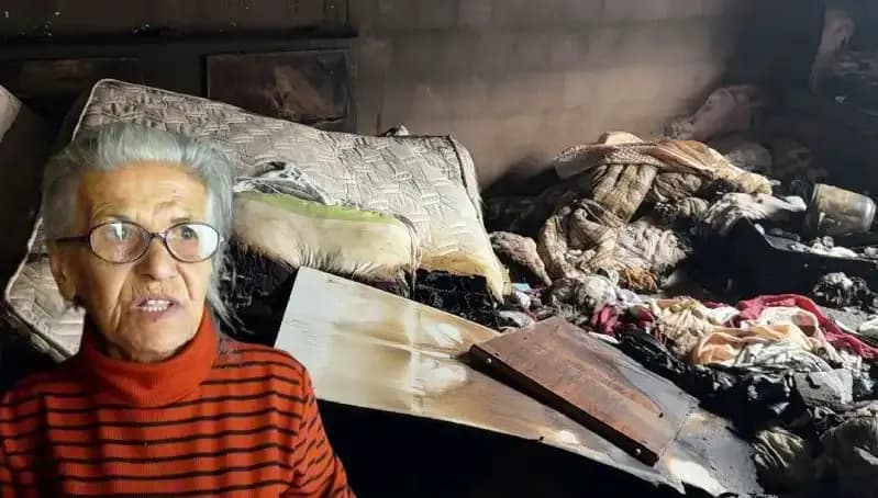 Annesini Öldürmek İsteyen Genç, Evi Alev Alev Yaktı!