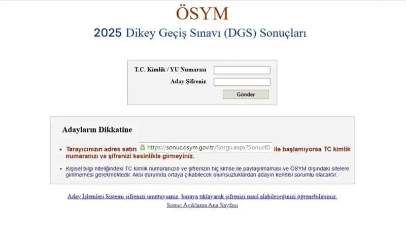 2025 DGS Sınav Sonuçları Ne Zaman Açıklanacak? Sonuçları Nasıl Sorgularım?