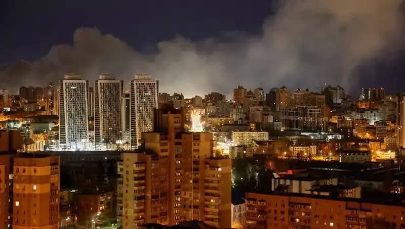 Ukrayna'da Gergin Anlar: Rusya'nın Kiev Saldırısı Sonrası Yaralılar Var