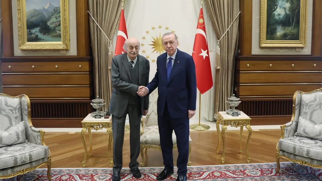 Lübnan'da Dürzi lider Canbolat: Türkiye'nin Suriye politikası övgü aldı