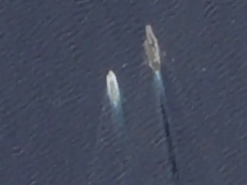 Kızıldeniz’deki ABD Savaş Gemisinin Uydu Görüntüleri Çarpıcı Detaylar Sunuyor