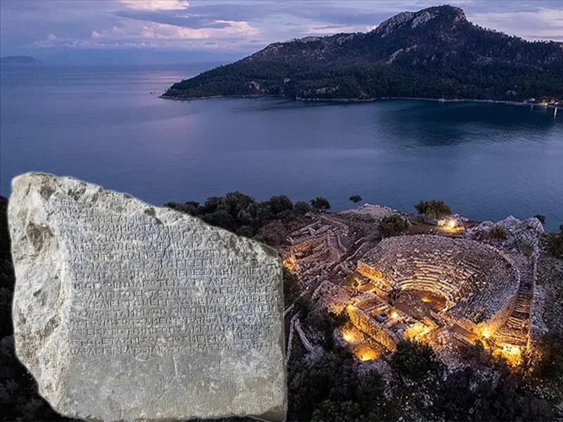 Fethiye'de Antik Döneme Ait Kira Sözleşmesi Bulundu