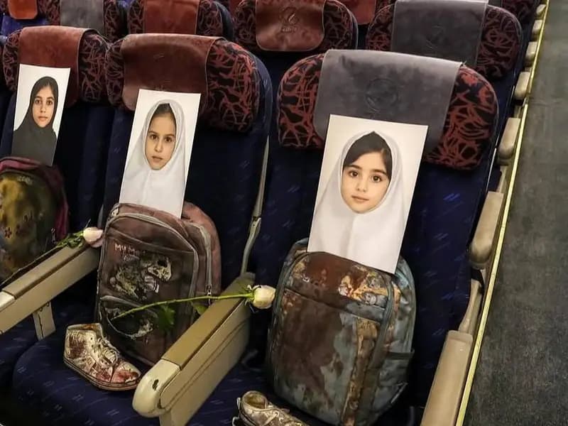 İran Müzakere Heyeti, Uçaktaki Çocukları Unutmadı