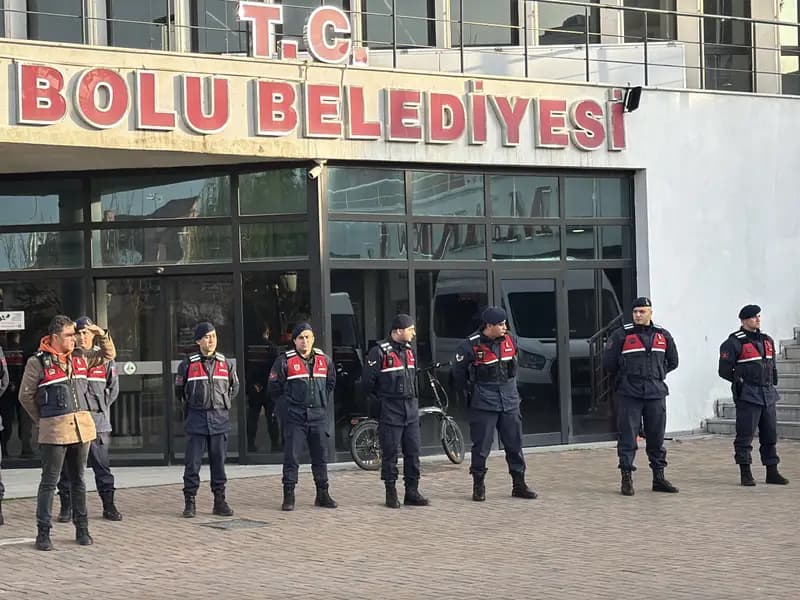 Bolu Belediyesi'nde İrtikap Operasyonu: Jandarma Gözaltında