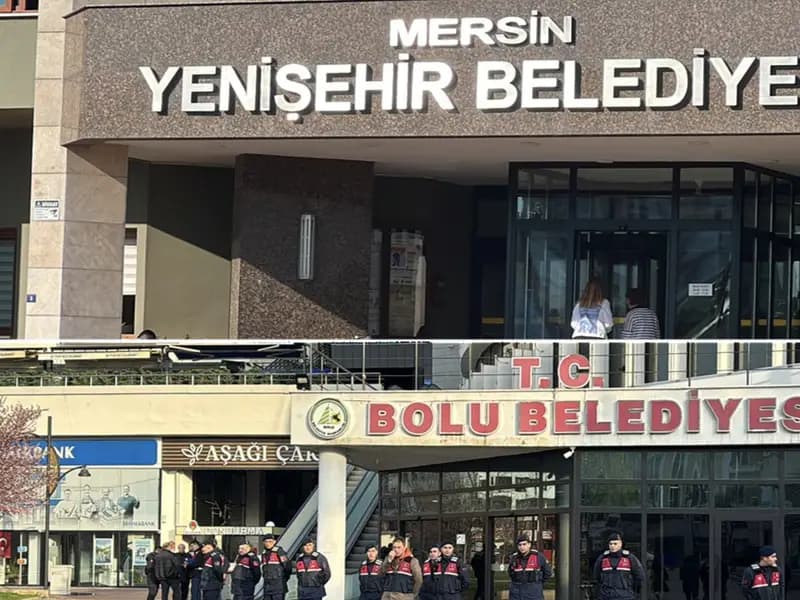 Mersin ve Bolu'da Belediye Operasyonları: Gözaltılar Sürüyor