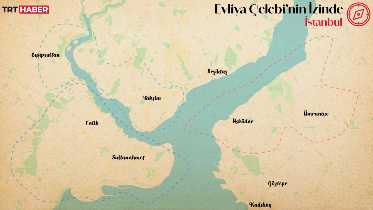 İstanbul'u Gezmek İçin Evliya Çelebi Rehberiniz Olacak!