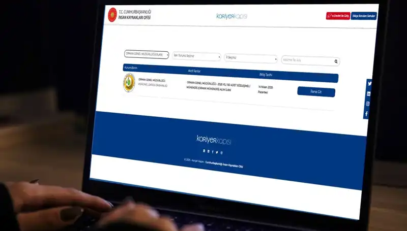 OGM 3.477 Sözleşmeli Destek Personeli Alım Duyurusu ve Başvuru Sonuçları