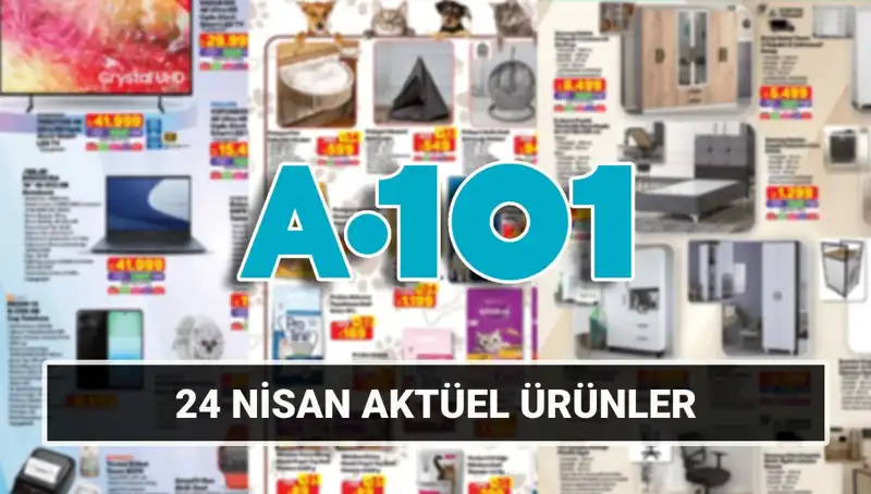 A101’nden Beklenen Aktüel Katalog: 24 Nisan Fırsatlarıyla Dolup Taşıyor!