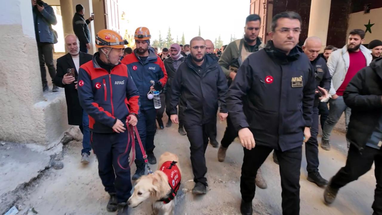 AFAD, Suriye'deki Sednaya Hapishanesi'nde Çalışmalarını Sürdürüyor
