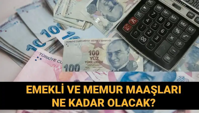 2025'te Emekli ve Memur Maaşlarına Yüzde Kaç Zam Geliyor?