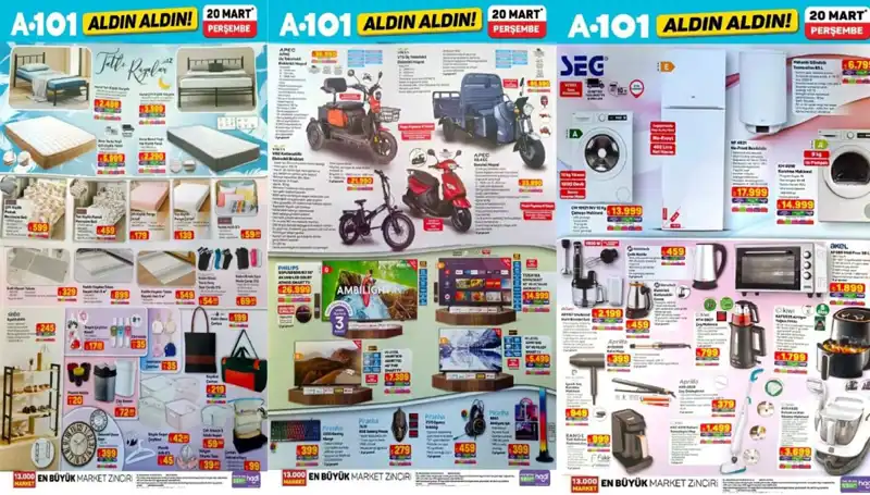 A101 Aktüel Kataloğu ile Yeni Ürünler Kapınızı Çalıyor: Detaylar Burada!