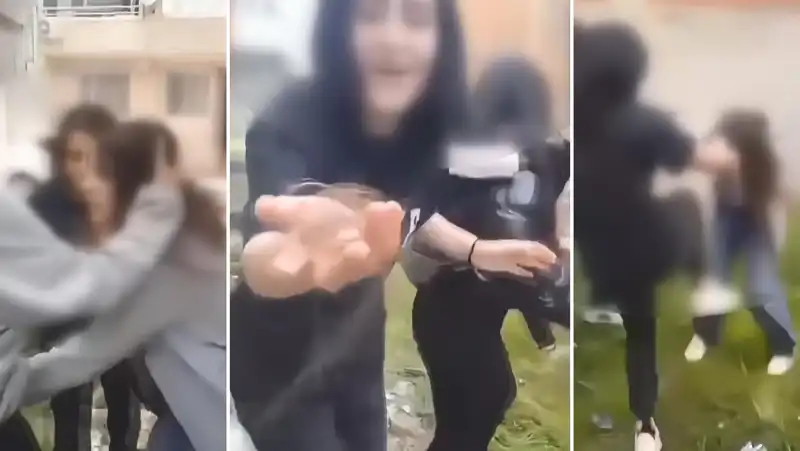İstanbul'da Akran Zorbalığı Skanalı: Saçını Kopararak Gülümseyen Genç Kız Şokta!