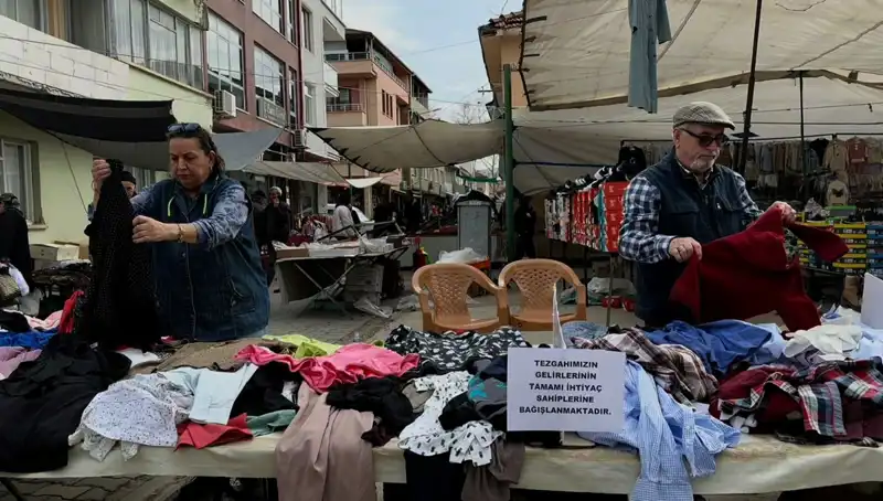 Pazar Tezgahında İyilik: İhtiyaç Sahiplerine Ücretsiz Destek