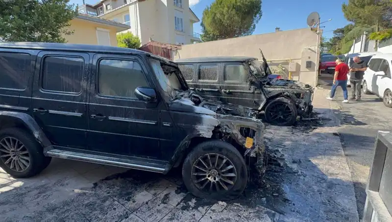 İş Dünyasını Sarsan Olay: 30 Milyonluk Lüks Cipler Alev Alev Yandı!