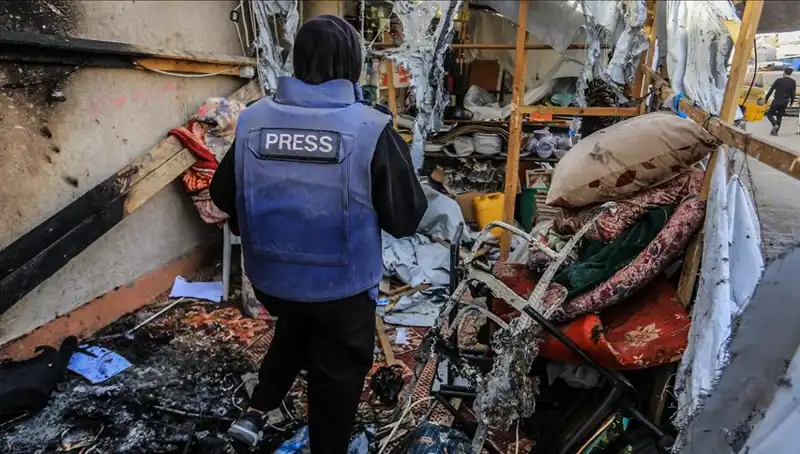 İsrail Askeri, Gazetecilerin Çadırını Hedef Aldığını Resmen Açıkladı!