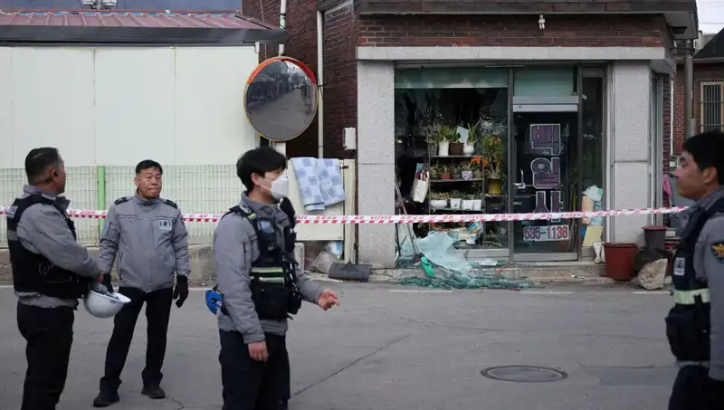 Güney Kore'de Tatbikat Hatası: Şehrin Üstünde Bomba Yağmuruna Tutuldular