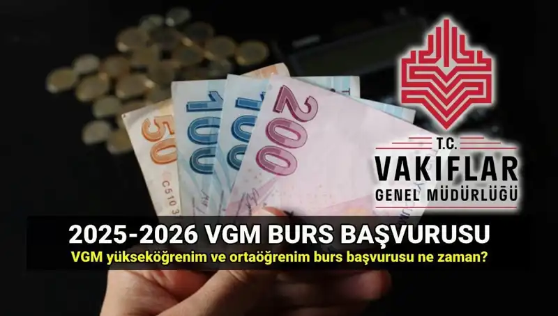 2025 VGM Burs Başvuru Tarihleri ve Ücretleri Hakkında Her Şey