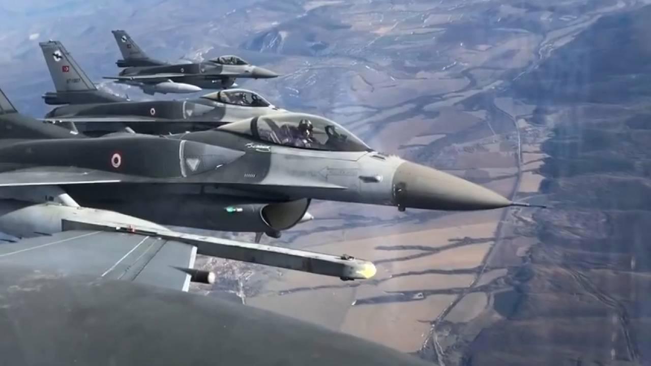 TSK, Zap bölgesinde terör örgütüne yönelik hava harekatı düzenledi