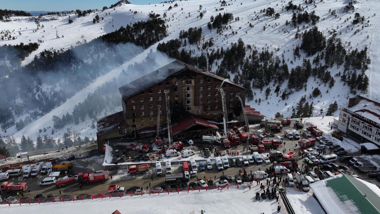 Kartalkaya'daki otel yangınına 6 zanlı daha tutuklandı